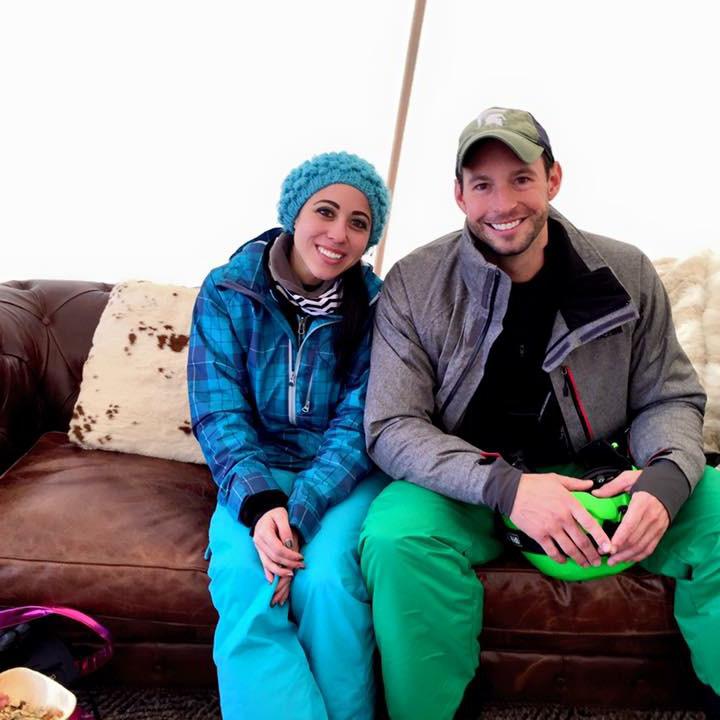 First time we hung out we went skiing / snowboarding in Breckinridge and found a pop up oatmeal bar!