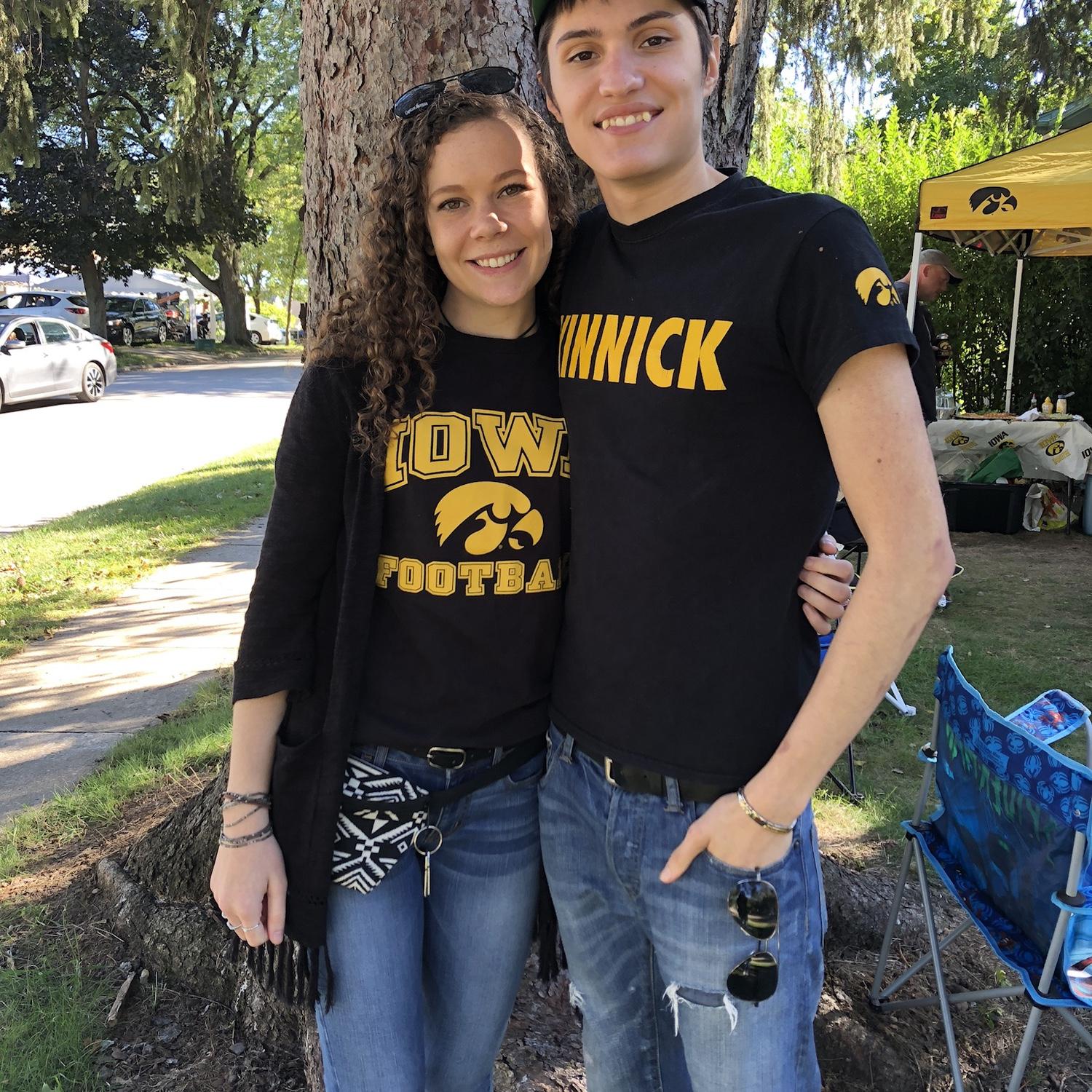 Hawkeye game day at Kinnick