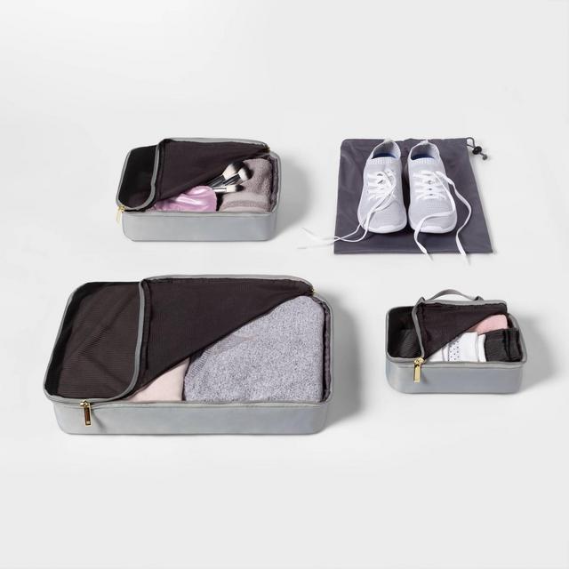 4pc Packing Cube Set Sage Green - Open Story™