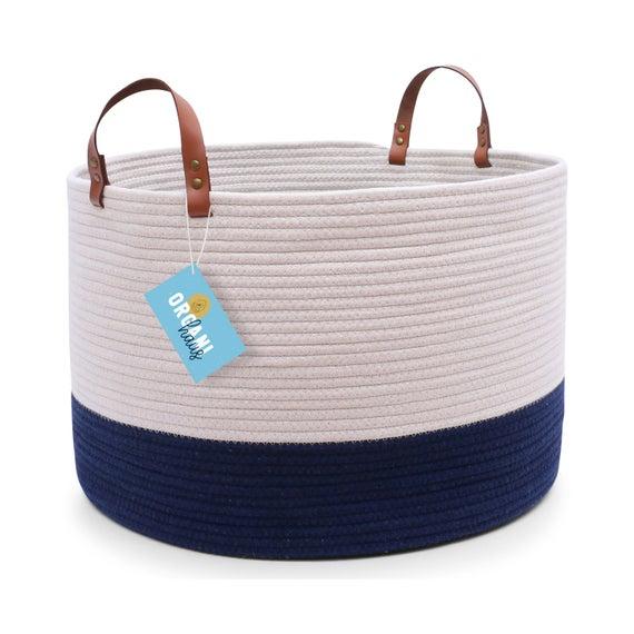 OrganiHaus XXL Cotton Rope Laundy Basket