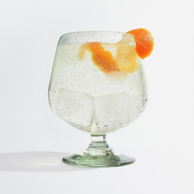 Recycled Sea Glass Spritzer Glasses, Set of 6