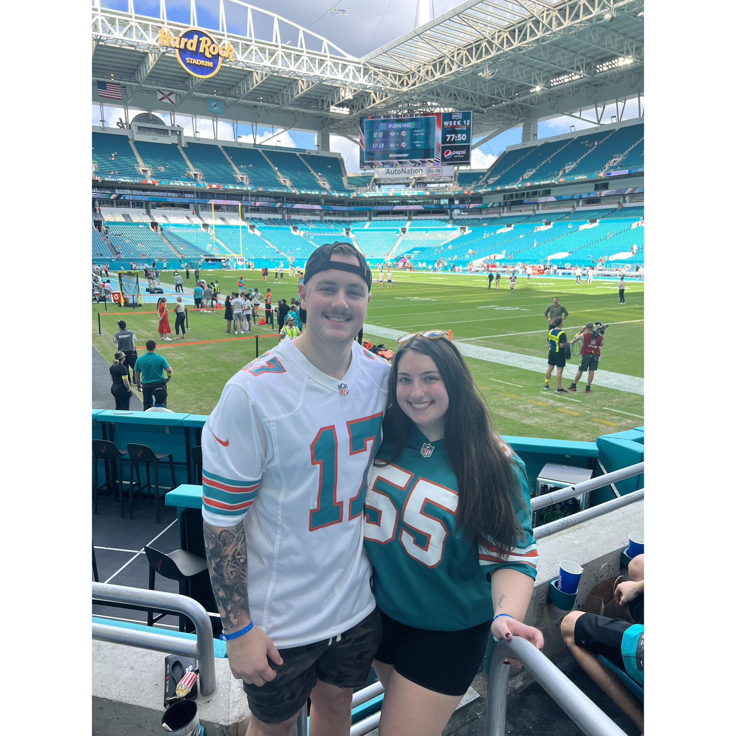November 27th, 2022 - Our second Miami Dolphins game in Miami