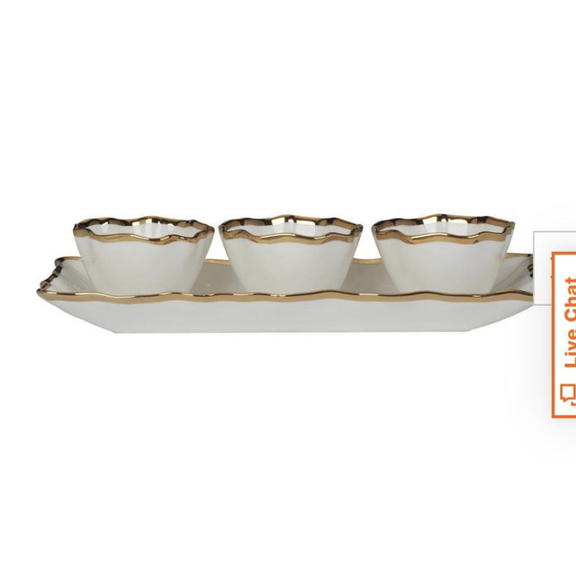4 Piece Serving Tray