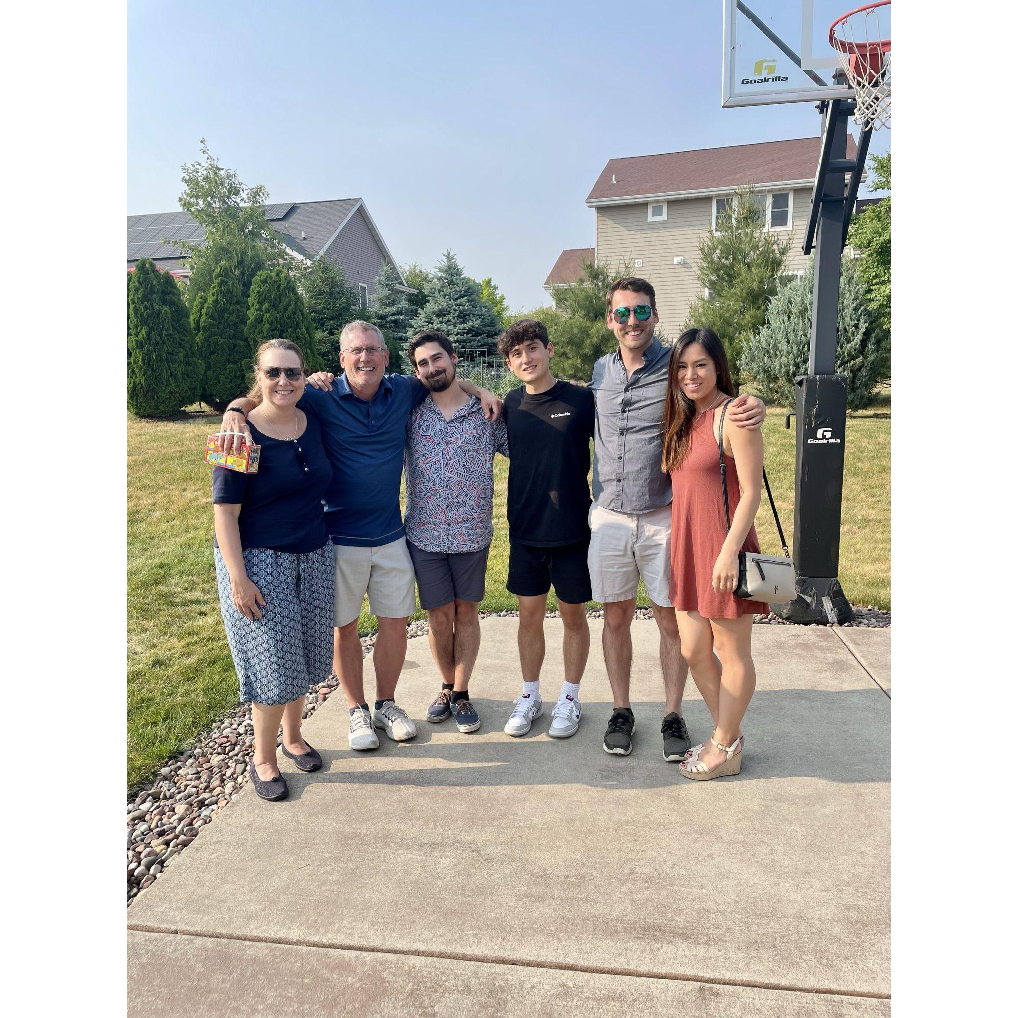 Cousin Ryan's graduation