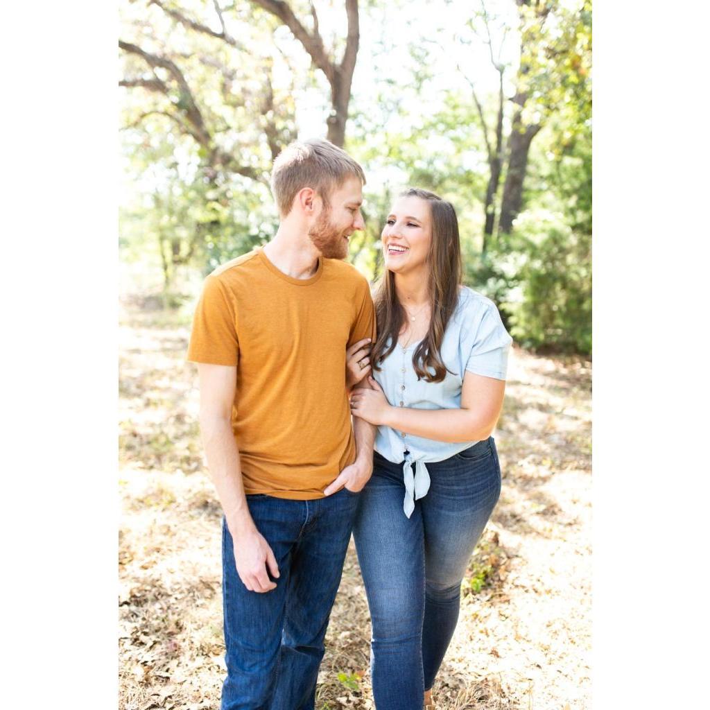 Engagement photos at Mel Mel's house-- October 2019