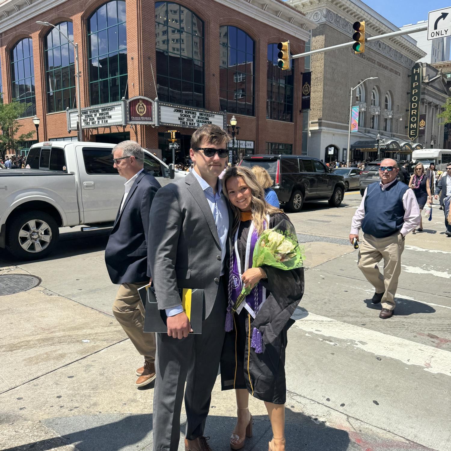 Hannah’s nursing school graduation!