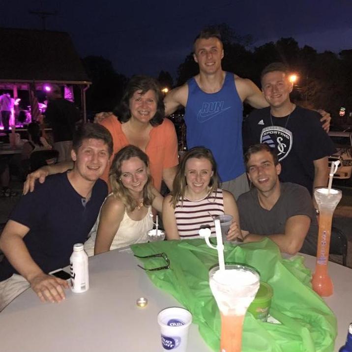 Band night at the Wabash - hours before Alex experienced his first tornado warning.
