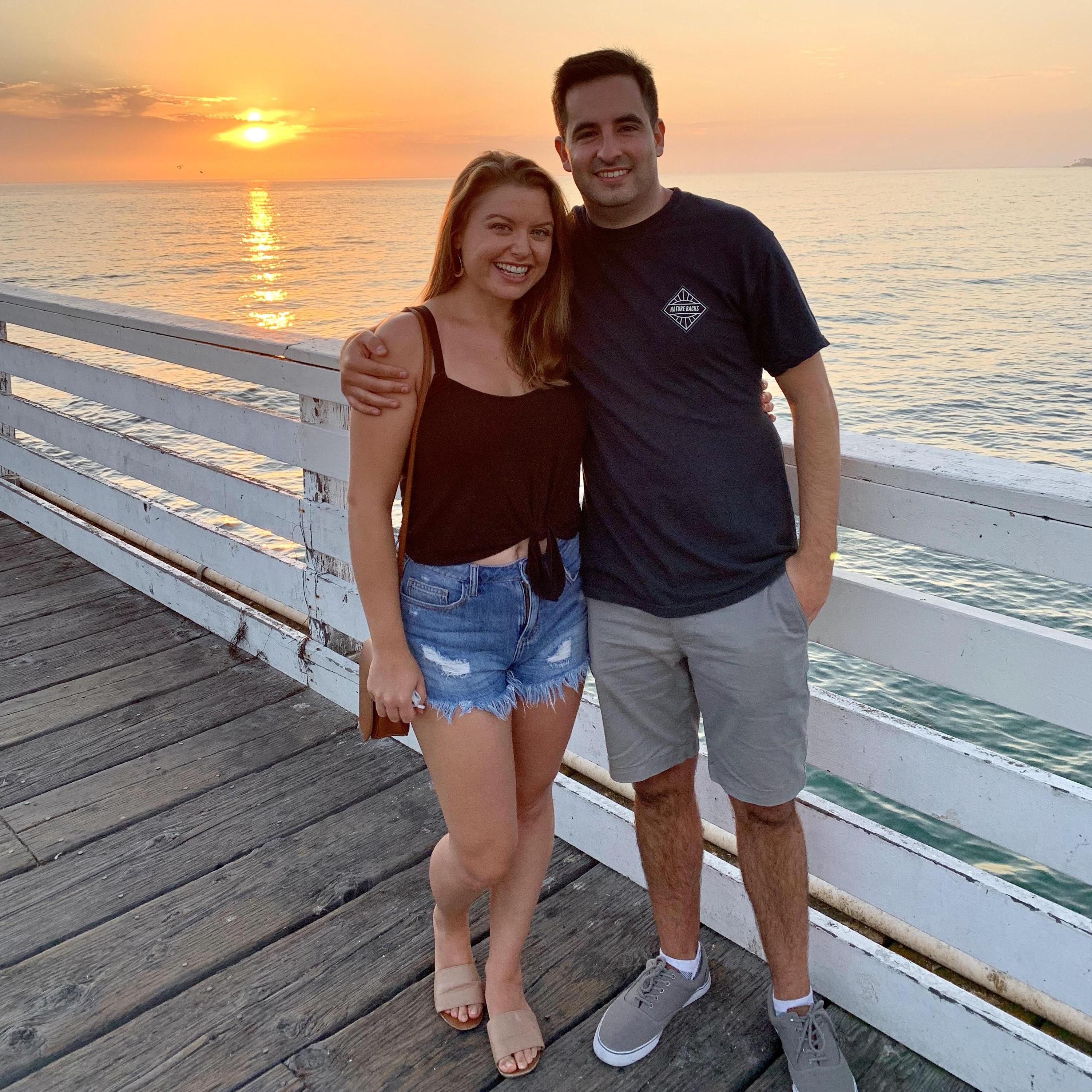 Sunsets in Pacific Beach, San Diego