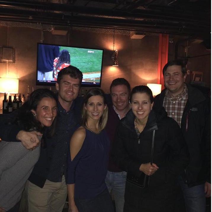 A night out in Detroit reminiscing college life with St. Louis friends
