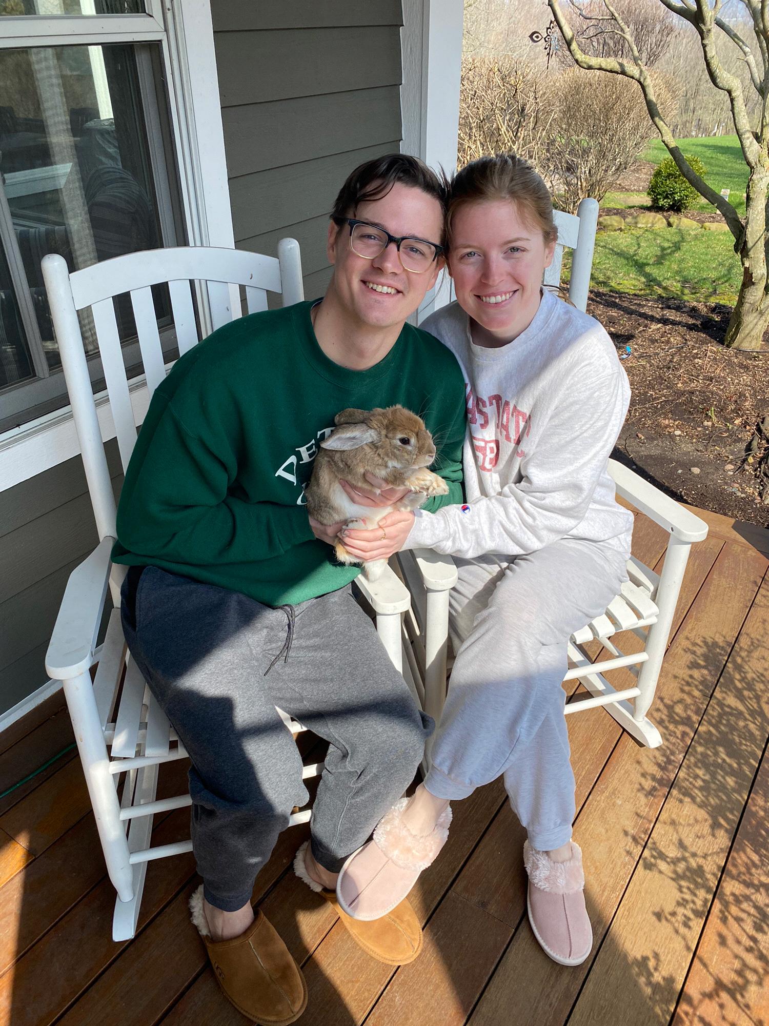 With our favorite bunny on the face of the Earth