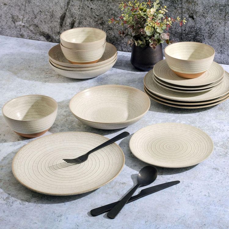 Gibson Elite, Dreamweaver 16-Piece Dinnerware Set, Service for 4