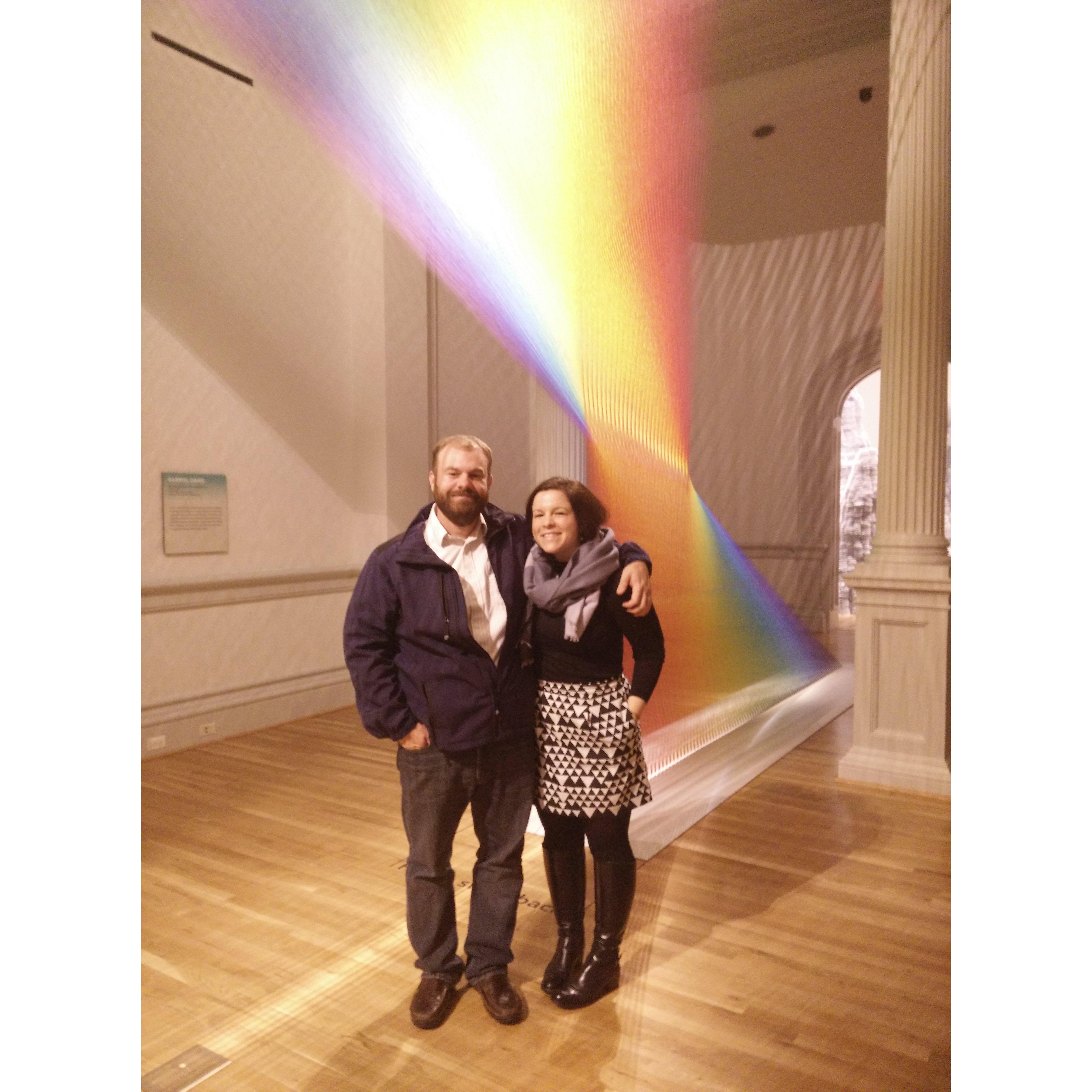 Renwick Gallery... one of the first few dates.
