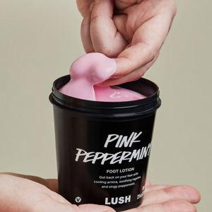 Pink Peppermint | Foot Lotion & Cream For Cracked Heels | LUSH