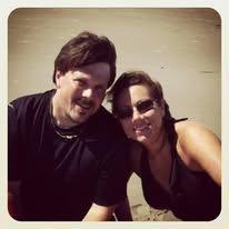 Our first beach picture at Holden Beach 2011