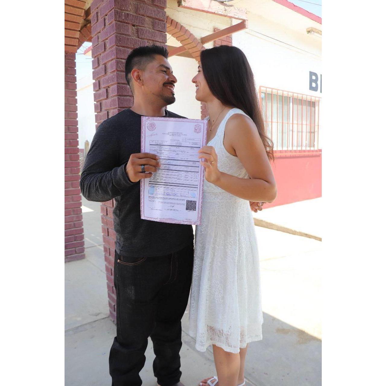 Officially married!
September 13, 2021.