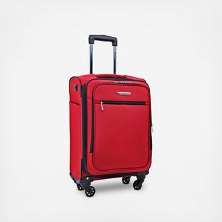 TPRC 20 in. Expandable Rolling Carry-On W/ Spinner Wheels and USB Port