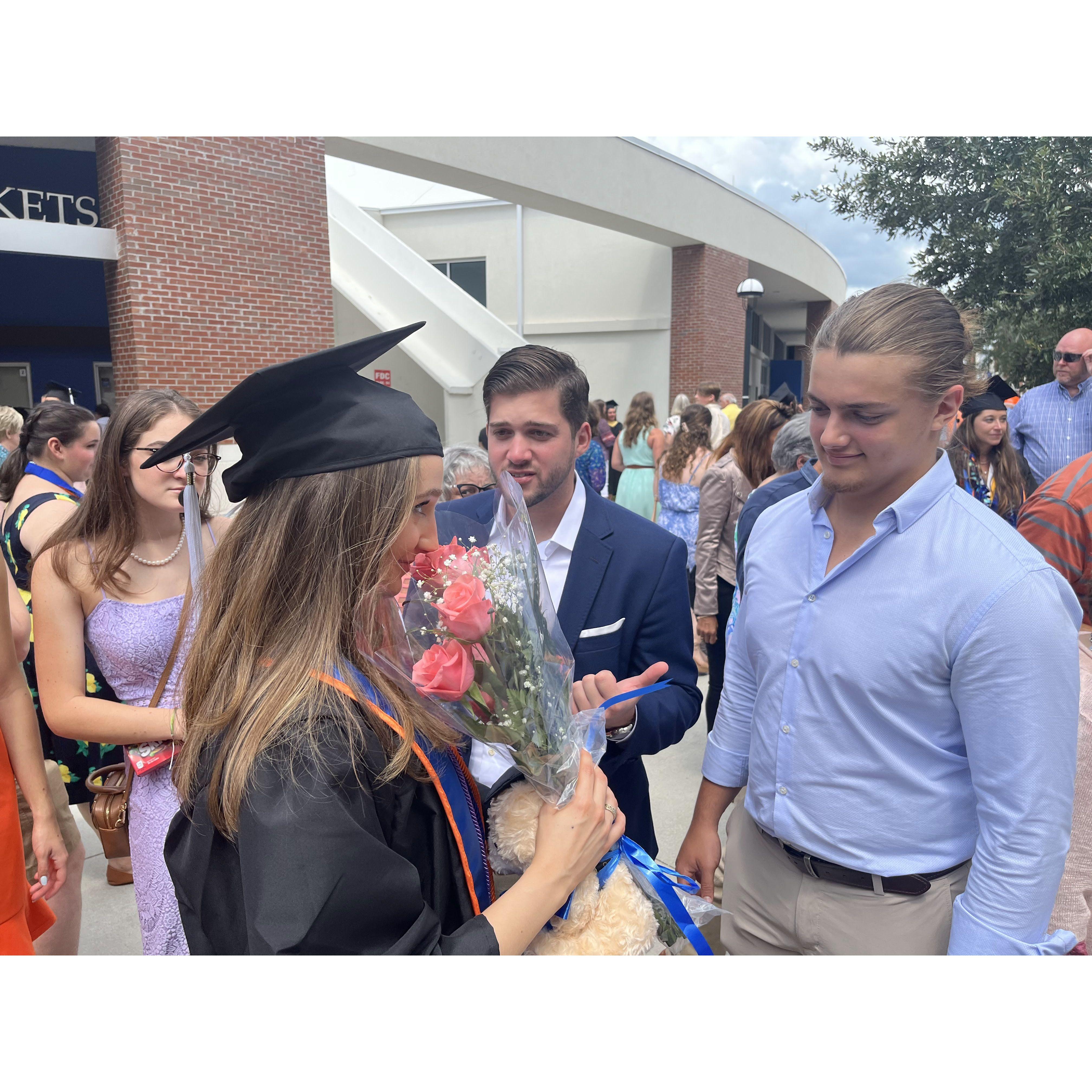 My graduation from UF
