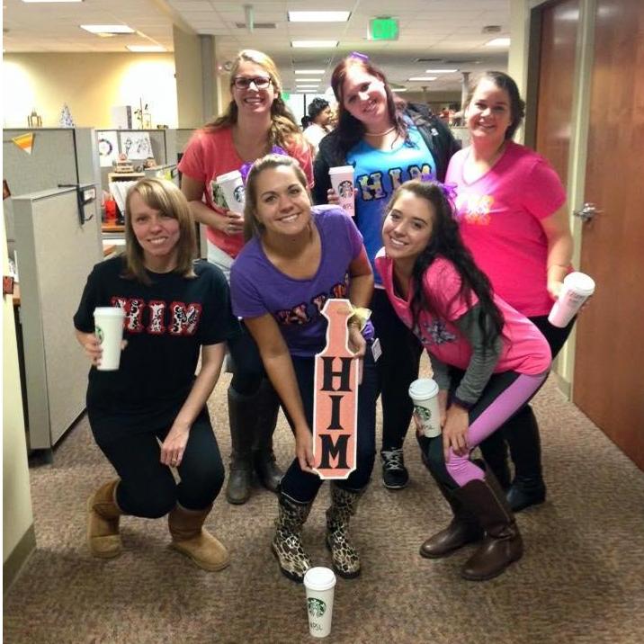 The HIM Sorority! Logos courtesy of Ben. Don't get it? Read the "How we met" section :)