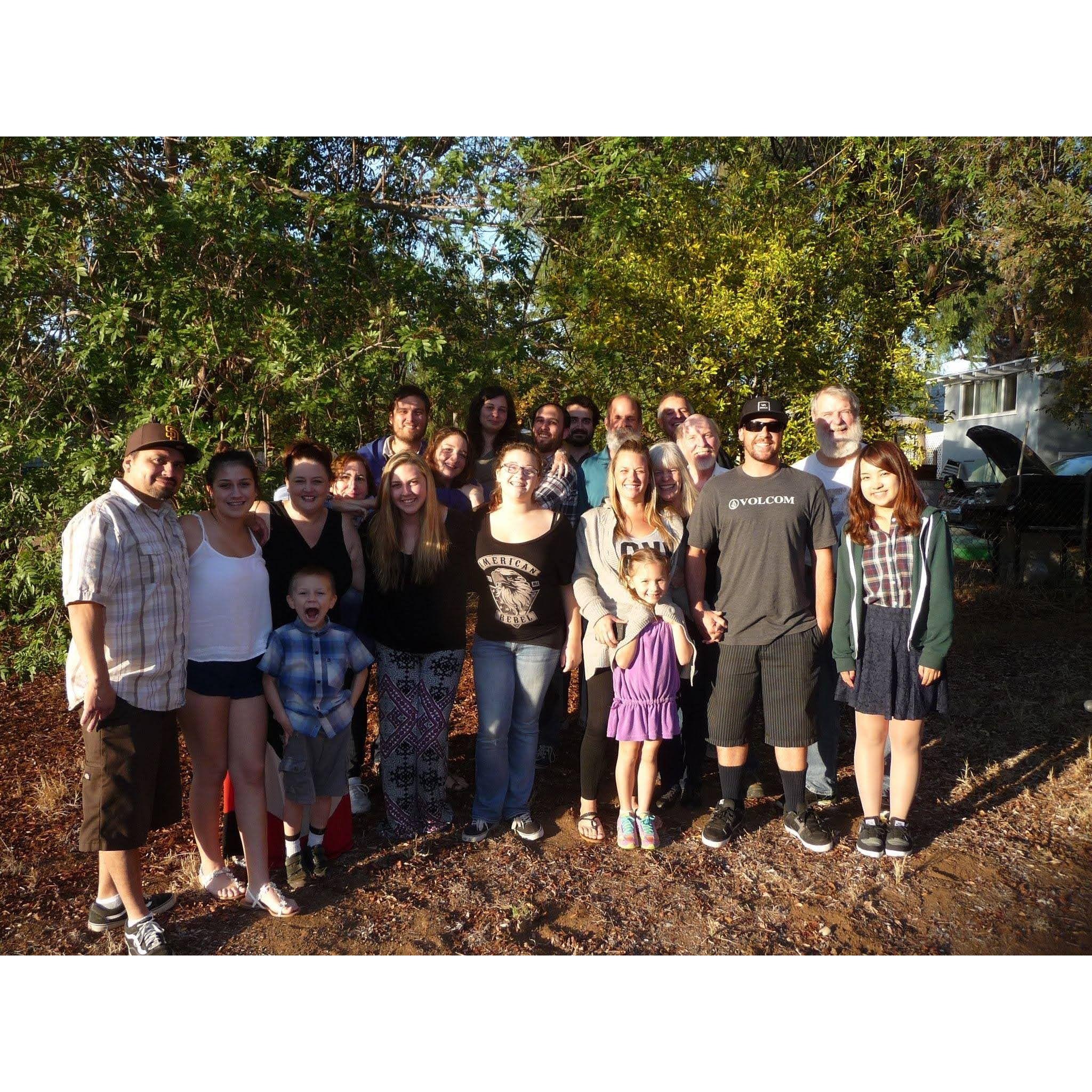 Mike's extended family