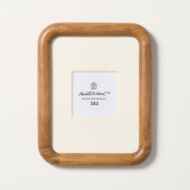 8"x10" Rounded Corner Wood Wall Hanging Frame - Hearth & Hand™ with Magnolia