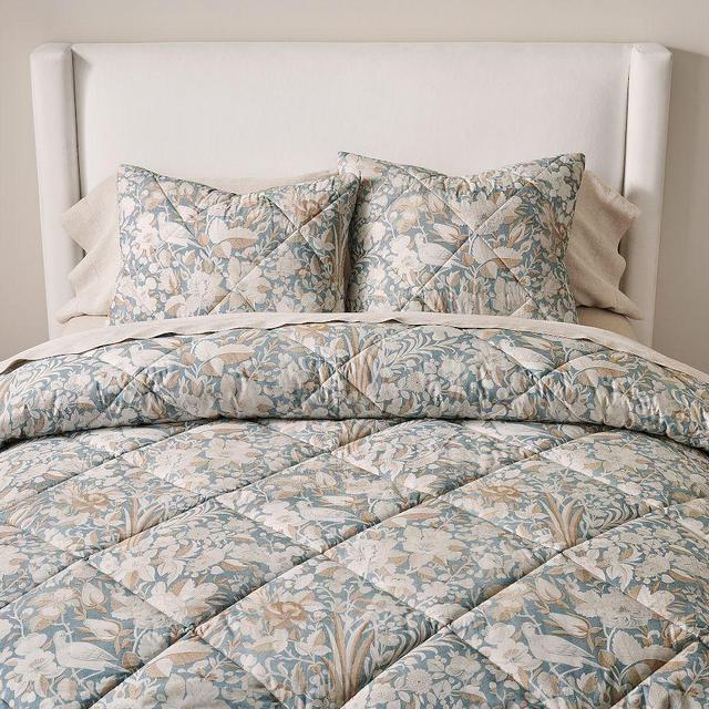 Mia Comforter, Blue Multi, Full/Queen