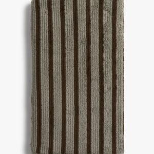 Organic Resort Stripe Hand Towel (Moss with Java)