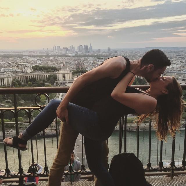 You are, and always will be, my dream. On top the Eiffel Tower. The city of love, France. June 2015.