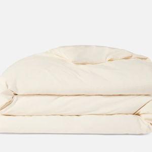 Brooklinen Organic Cotton Duvet Cover (Vanilla, King)