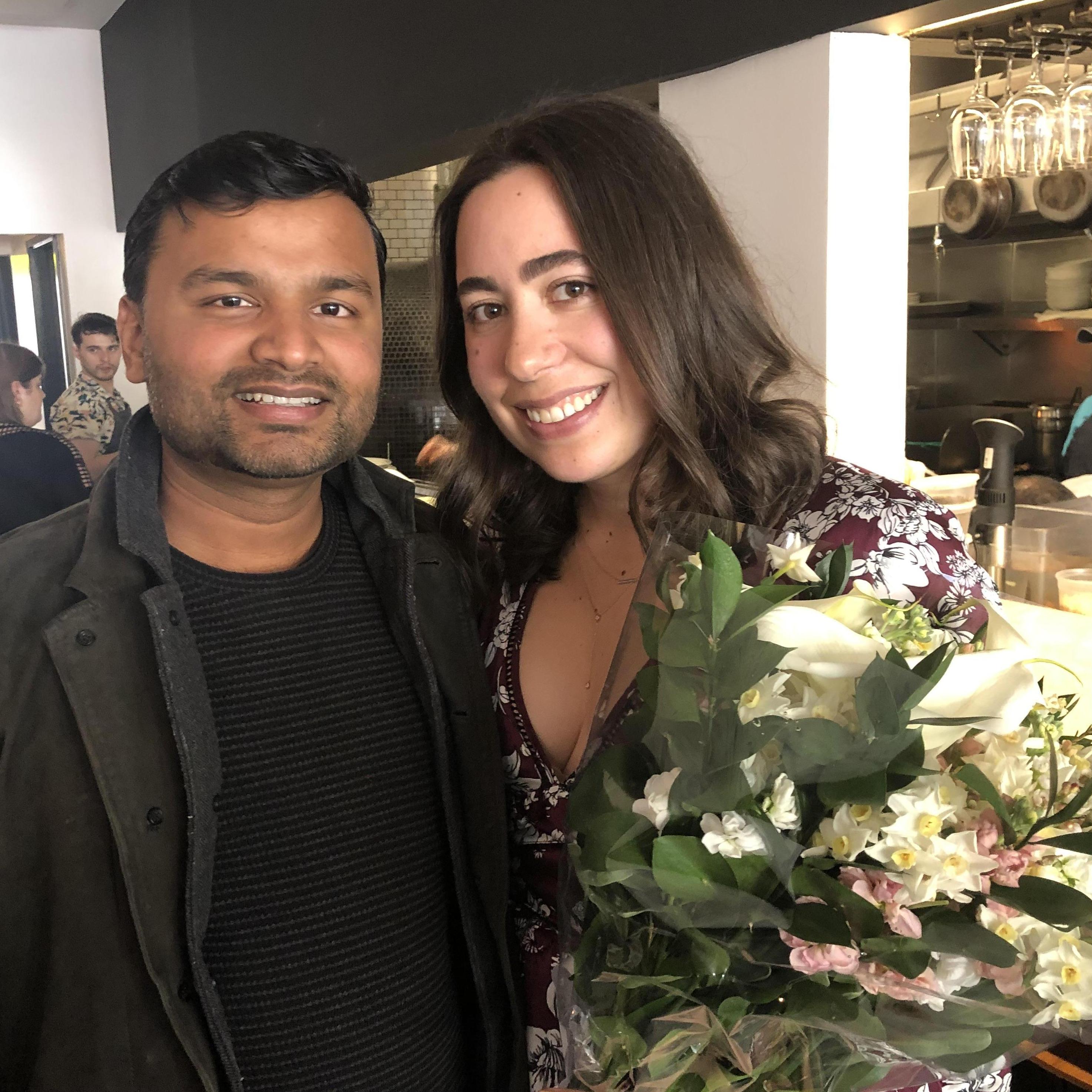At Emma's bridal shower / Feb 2019