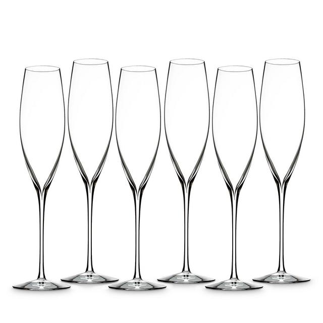 Waterford Elegance Classic Champagne Toasting Flutes, Set of 6