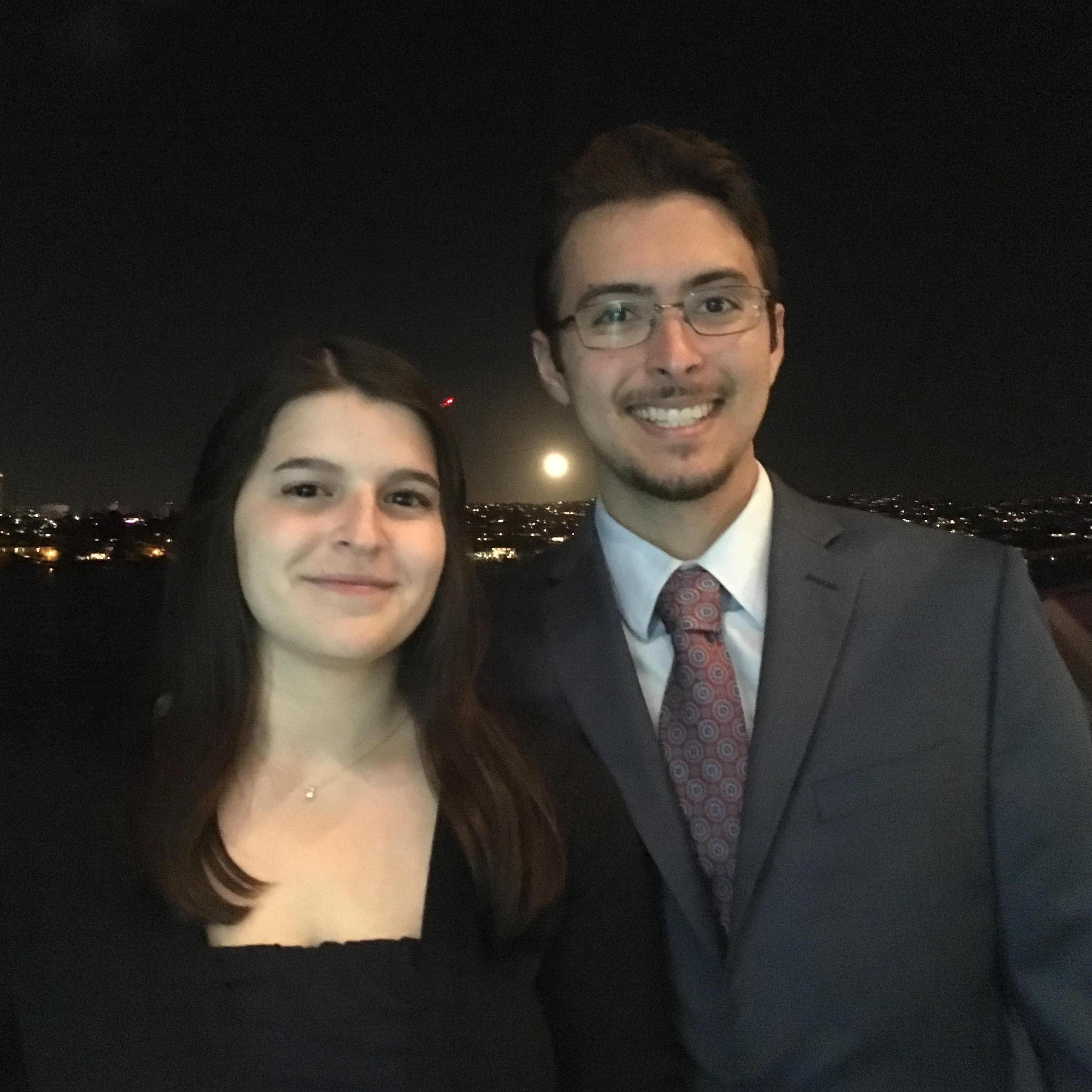 At Lindsay's cousin's wedding in California - November 2017