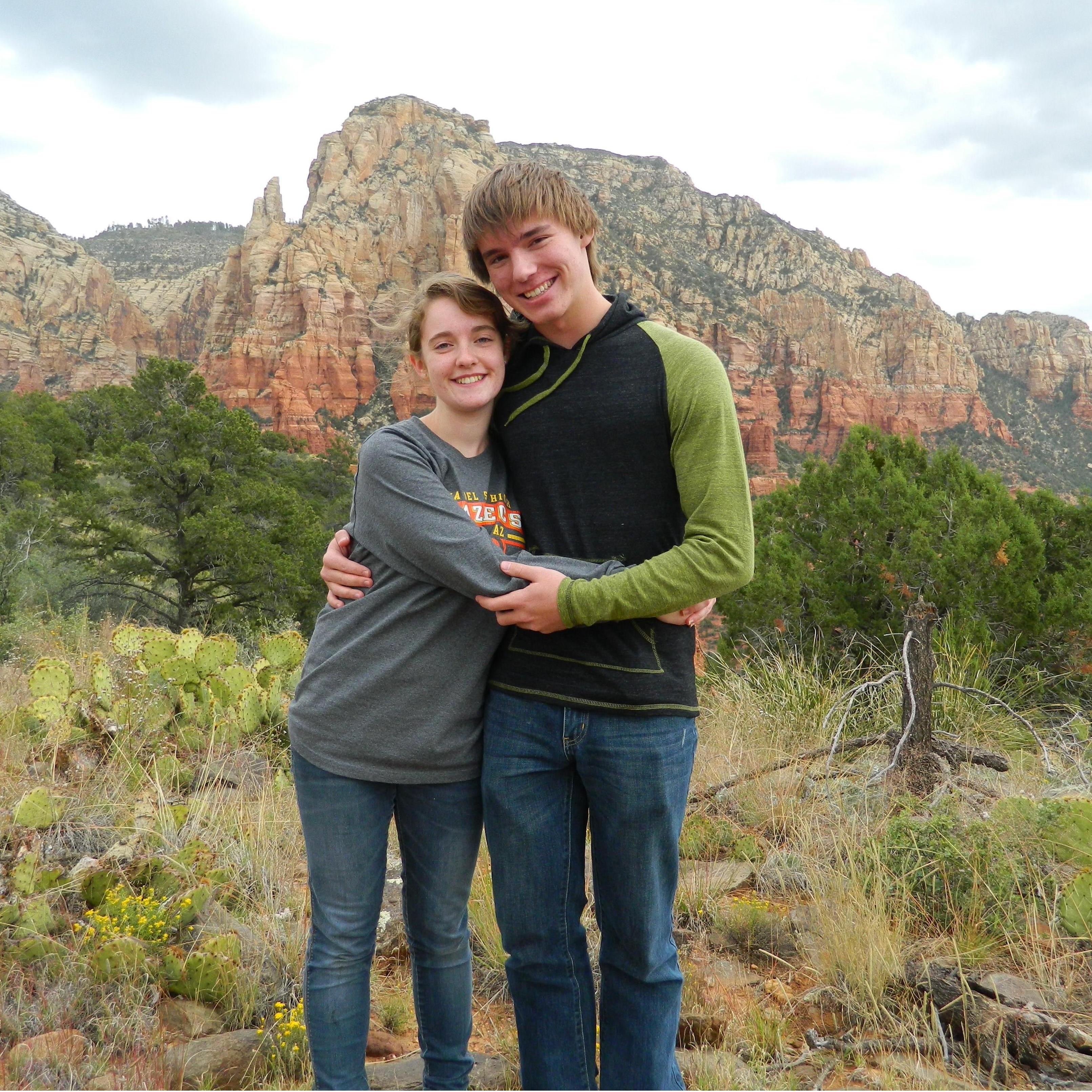 Hiking in Sedona 2013
