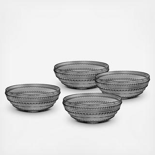 Lumina Non-leaded Crystal Soup Bowl, Set of 4