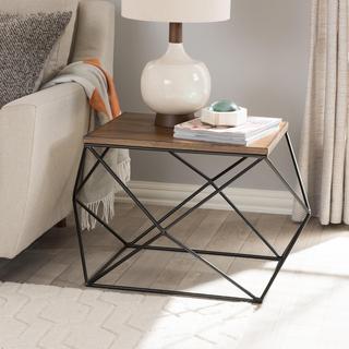 Geometric End Table