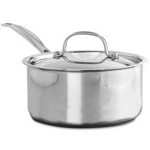 Cuisinart Chef's Classic Stainless Steel 2 Qt. Covered Saucepan