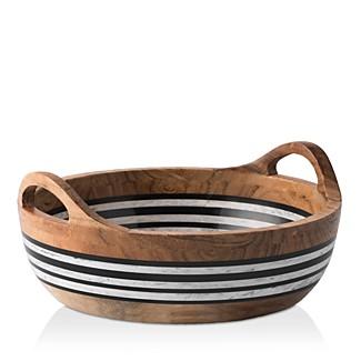 JuliskaStonewood Stripe Round Serving Bowl