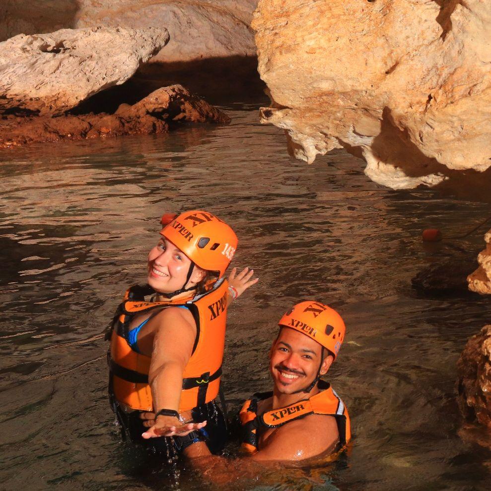 Exploring the caves in Mexico!