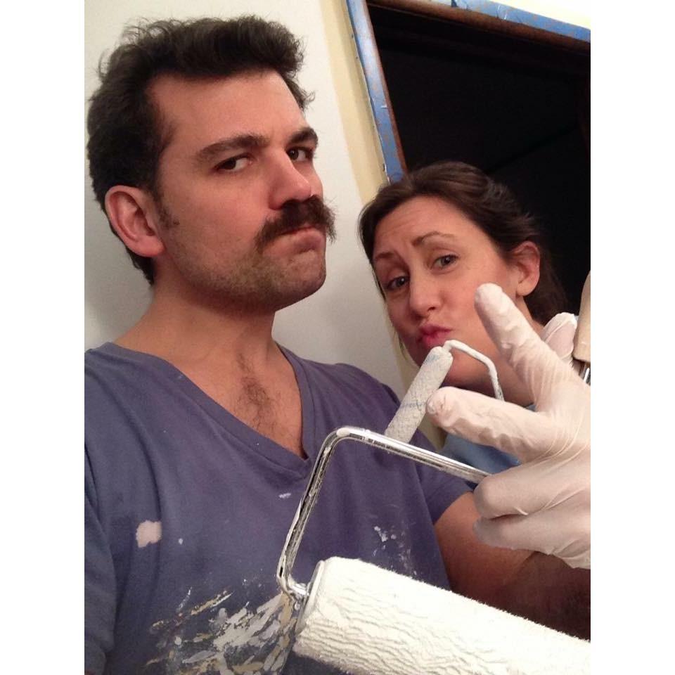 How we roll... paint, so much paint!