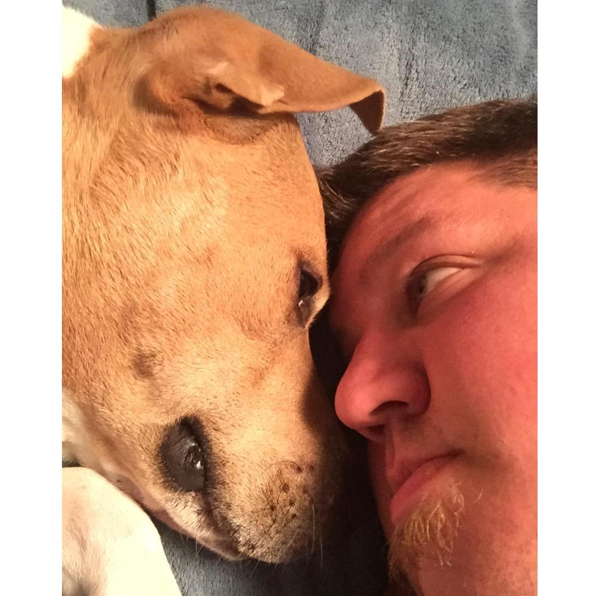 A man and his Doggo
