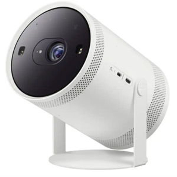 Samsung - The Freestyle 2nd Gen with Gaming Hub FHD HDR Smart Portable Projector - White