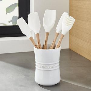 Le Creuset ® White 6-Piece Utensil Crock Set
