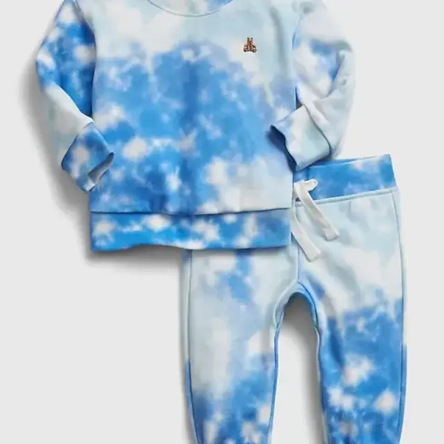 Gap Baby Tie-Dye Knit Outfit Set