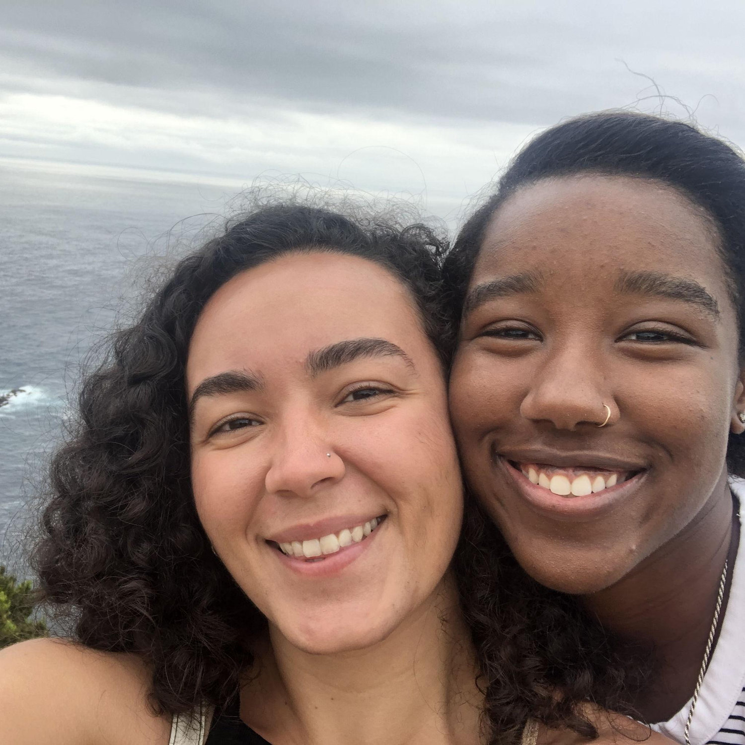This picture was from our first big trip together - the Azores!