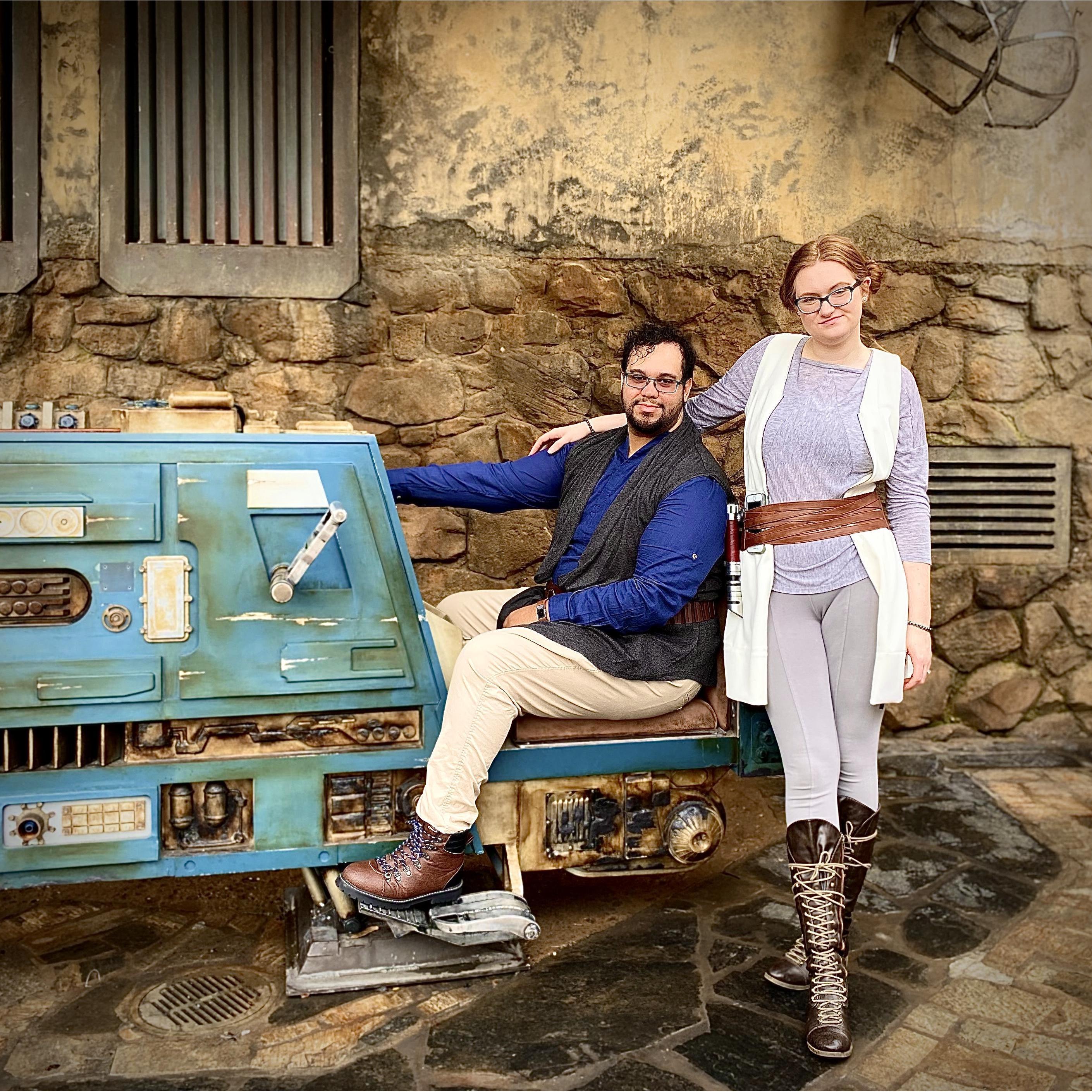 at Disney - Galaxy's Edge