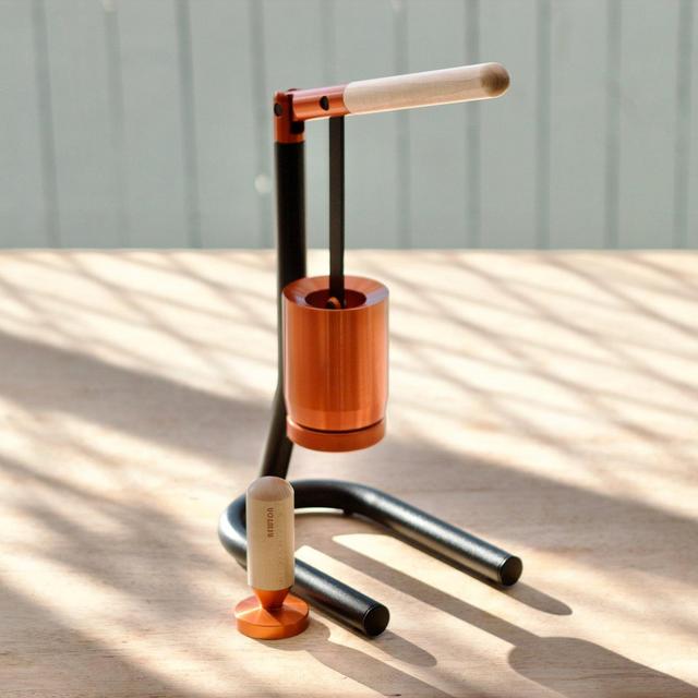 BRUA + Wooden Handle Tamper