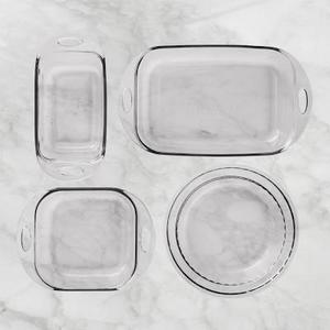 Fire King 4-Piece Glass Bakeware Set