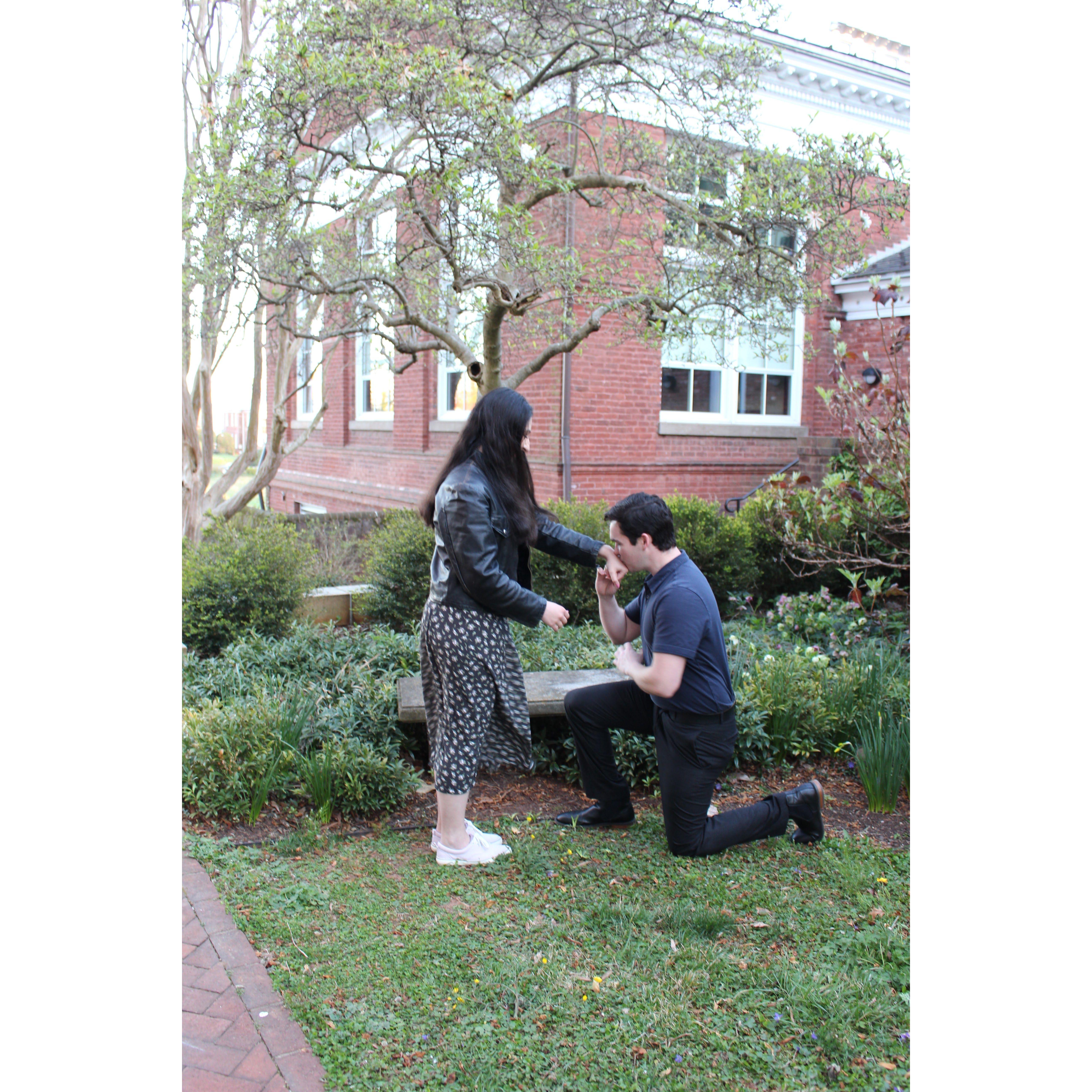 Engagement photos courtesy of Megan Ruggeri and Jon Collier