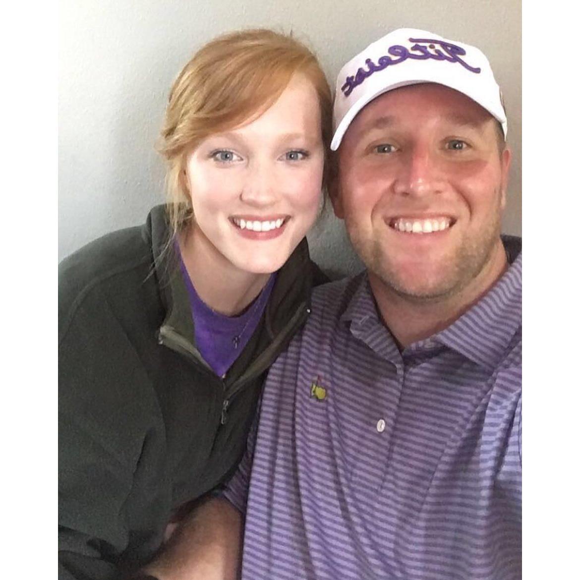 The day I was baptized and Adam's 29th birthday! May 28, 2017.