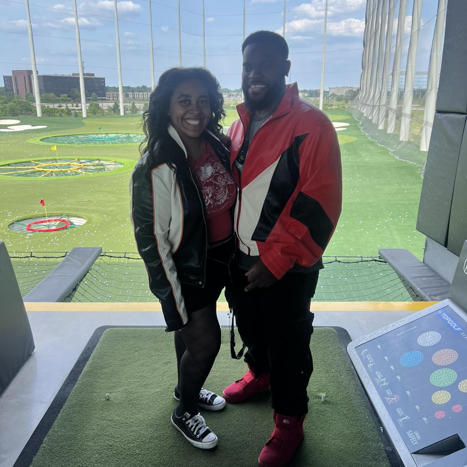 That time Ajzane unalived a bird at topgolf