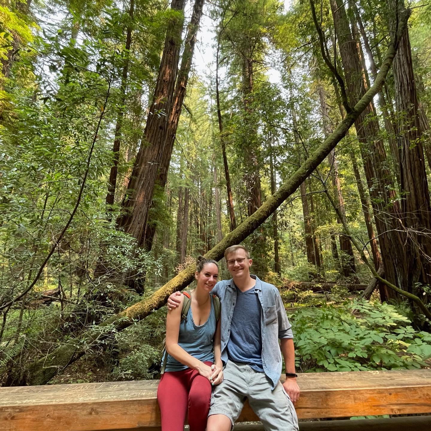 When he proposed, Muir Woods 2021